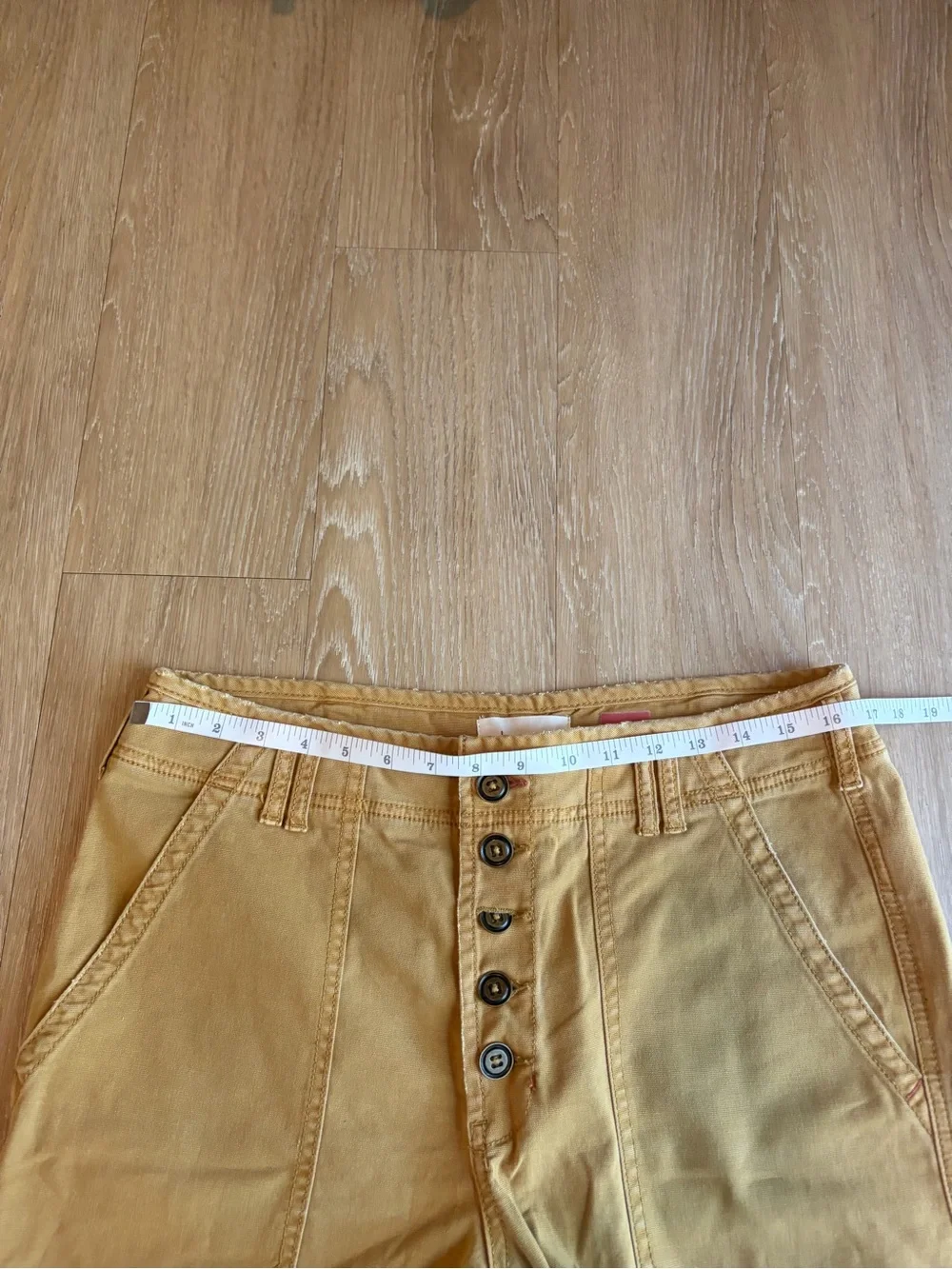 Anthropologie The Wanderer Tan Cargo Pants